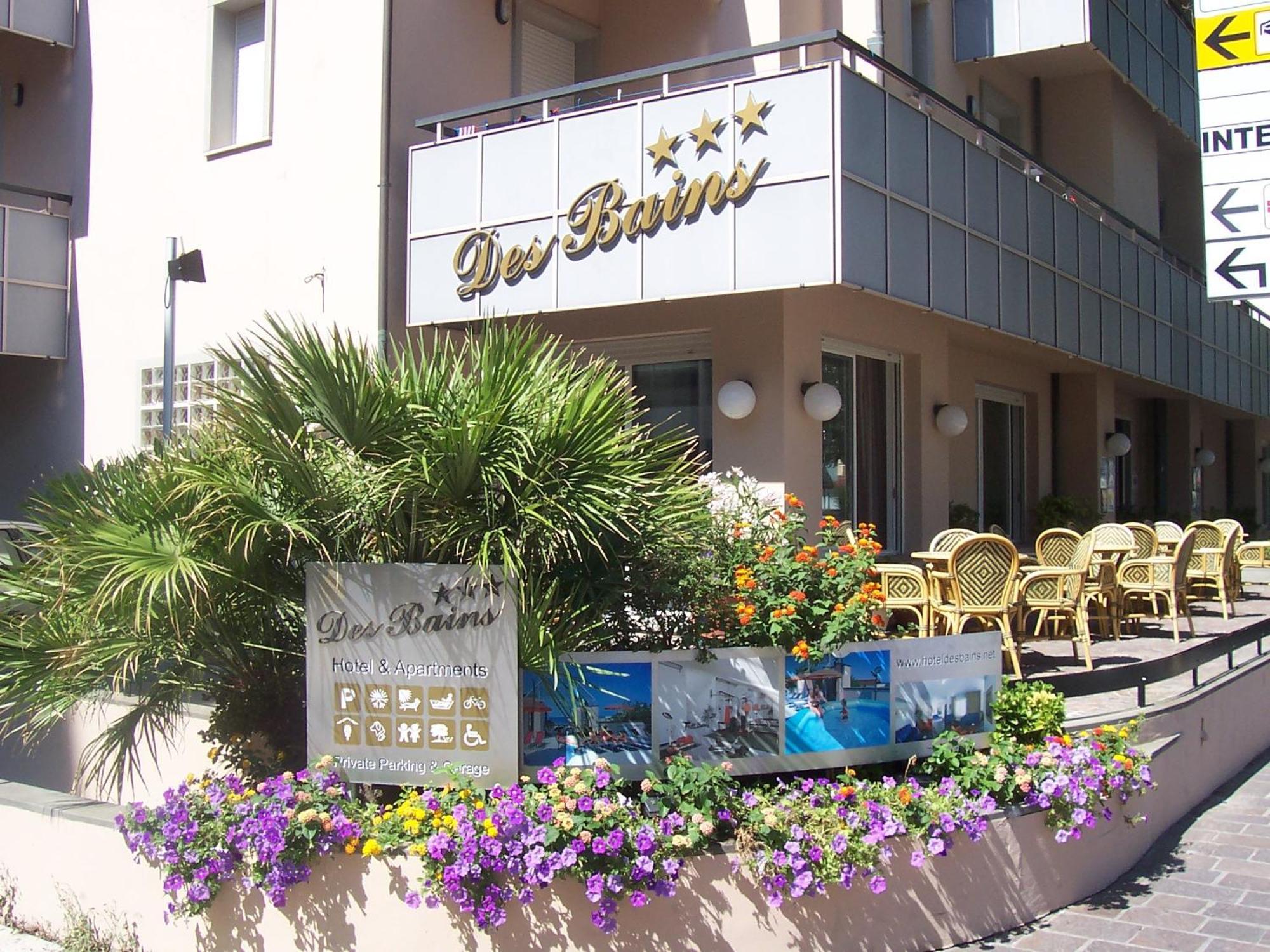 Hotel Des Bains Cattolica Luaran gambar